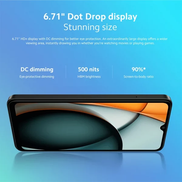 Xiaomi-Smartphone Redmi A3 MTK Helio G36, Version Globale, Écran 6.71Hz, Caméra 50MP pour Touristes, Batterie 5000mAh, Déverrouillage EpiFace 5