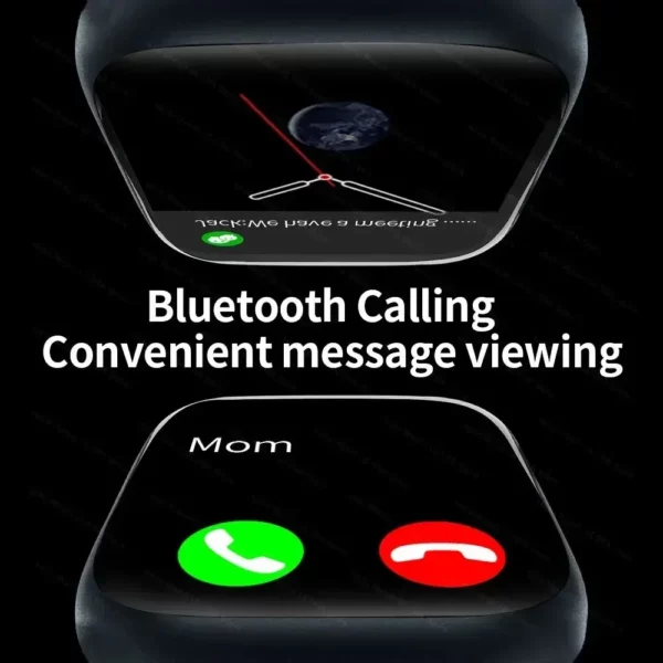 Nouveau Hello Watch 4 Mini montre intelligente originale AMOLED 4GB ROM NFC boussole Bluetooth appel sport hommes femmes montre pour Android IOS 2