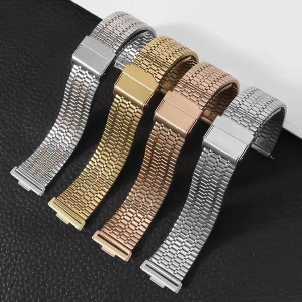 Nouveau Bracelet en acier inoxydable pour Huawei Watch Fit 4 4pro 3, Bracelet en maille Flexible en métal, boucle de remplacement pour Huawei Fit 2 1 2