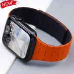 Bracelet magnétique en Silicone pour Bracelet de montre Apple série 10 46mm 42mm Ultra 2 49mm 45mm 44mm 40mm 41mm IWatch 9 8 7 6 SE 5 4 1