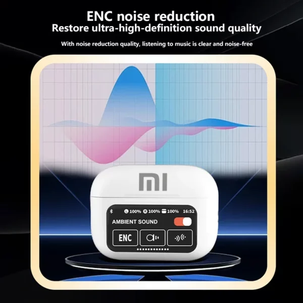 Xiaomi AI écouteur sans fil Bluetooth casque traducteur écouteurs 147 langues avec écran tactile Communication APP contrôle 5