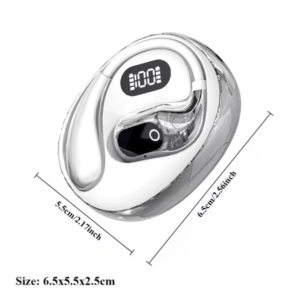 Écouteurs de traduction en temps réel 144 langues écouteurs de traduction sans fil Bluetooth 5.4 casques pour les voyages d'affaires au bureau 6