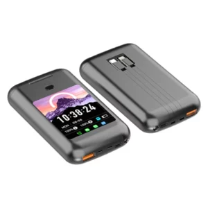 Grand écran tactile Bluetooth écouteur batterie externe lampe de poche trois en un multi-fonctionnel AI traduction voyage casque 2