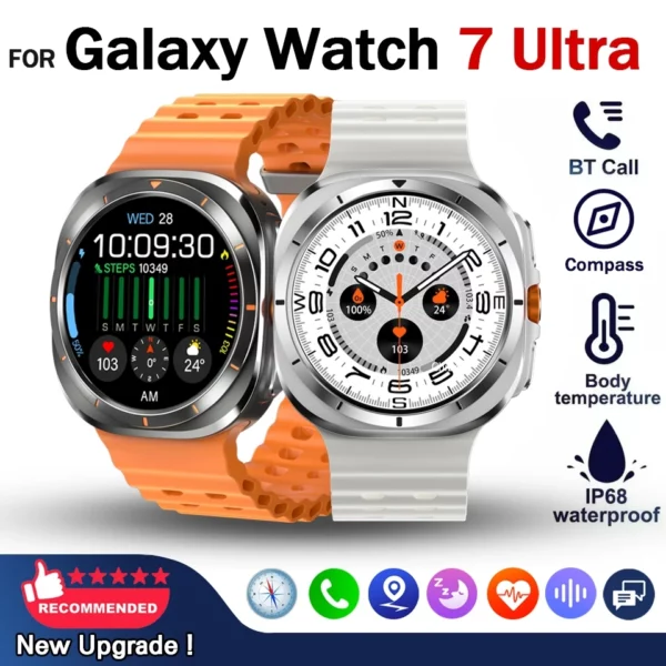 2025 nouvelle montre 7 montre Ultra intelligente 1.46 pouces AMOLED HD affichage fréquence cardiaque Bluetooth appel sport Smartwatch hommes femmes montre cadeaux 1