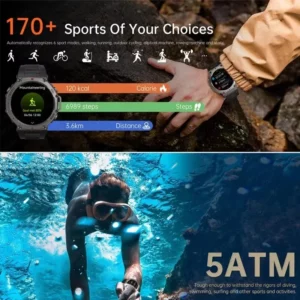 T-rex 3 Ultra GPS montre intelligente intégré double bande GNSS boussole altimètre barométrique 5ATM IP69K étanche AMOLED appel Smartwatch 5