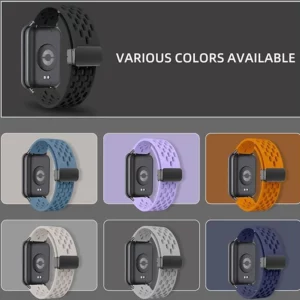 Bracelet en Silicone pour Xiaomi band 8 Pro, bracelet de montre de Sport de remplacement pour montre Redmi 4, accessoires de poignet magnétiques 5